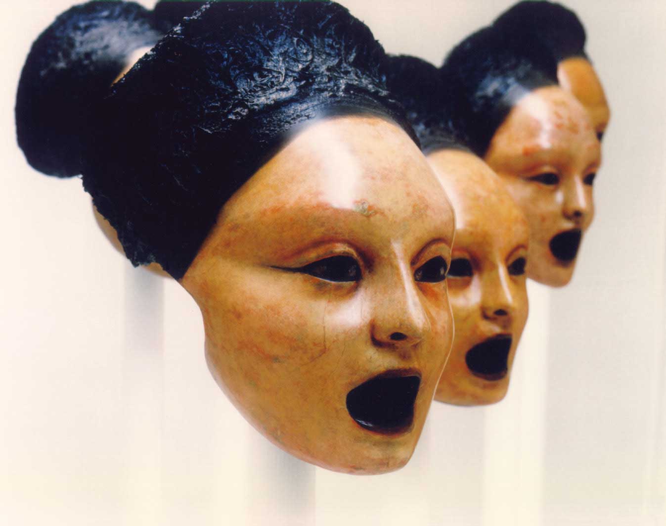 Historically accurate Ancient Greek Theatrical Masks. : r/oddlyterrifying